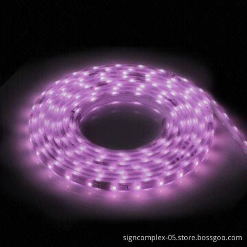 Flexible LED Strip, UV-resistant, Waterproof Feature, 24V DC Voltage, Various Colors Available